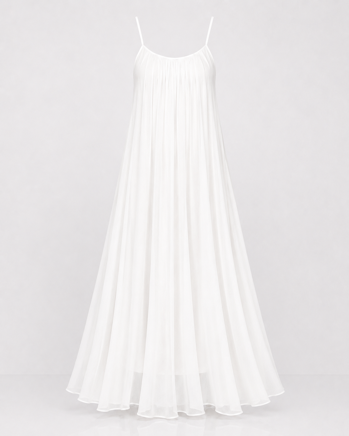Elara - Vestido ajustado con espalda descubierta Blanco