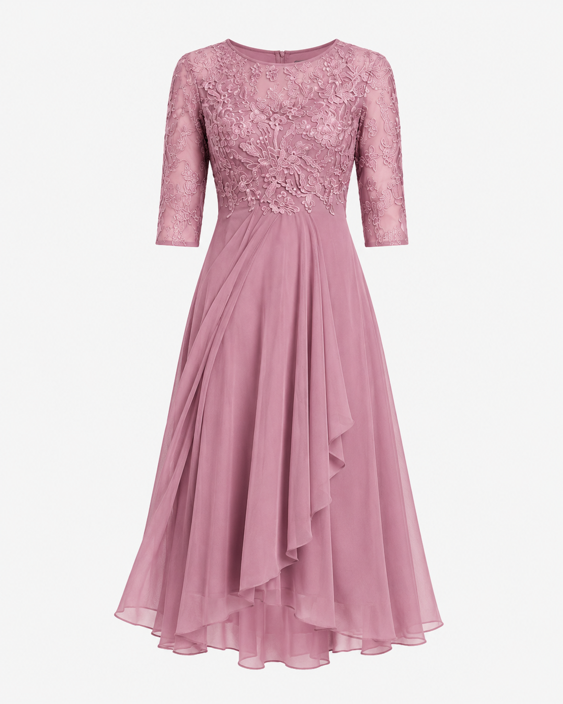 Margarita | Elegante vestido de encaje Rosa